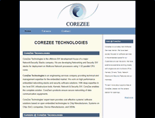 Tablet Screenshot of corezee.com